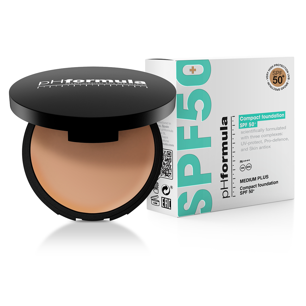 Compact foundation SPF50+ Medium PLUS