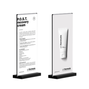 Cartel para estantería